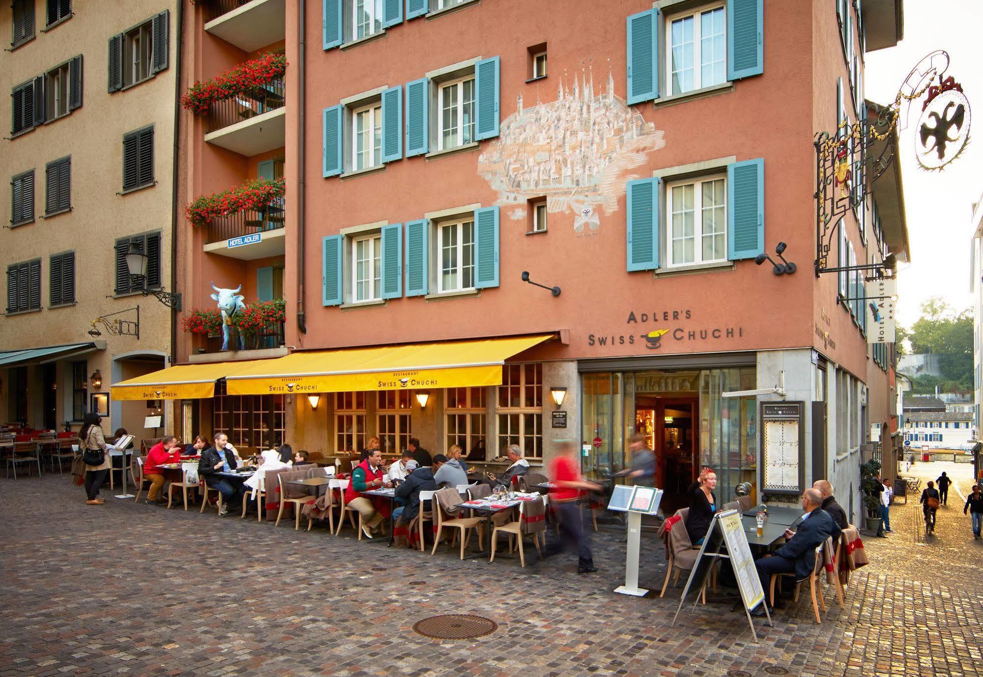 Hotel Adler Zürich Exterior foto