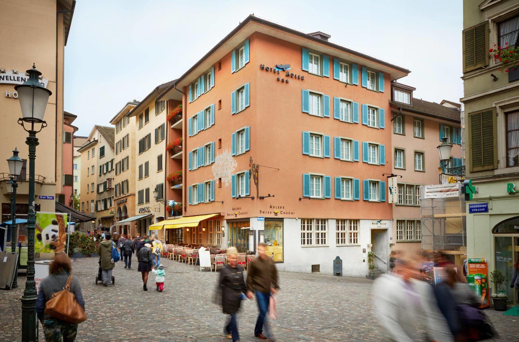 Hotel Adler Zürich Exterior foto